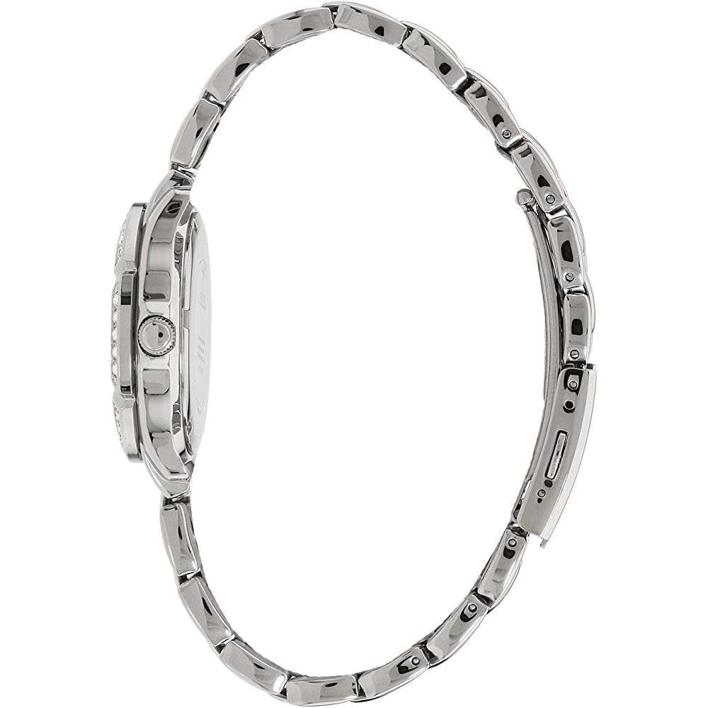  Shop Authentic Guess Water Pro Diamonds Silver Dial Silver Steel Strap Watch For Women - G75511M - Luxxuri