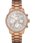  Shop Authentic Guess Mini Surprise Analog Silver Dial Rose Gold Steel Strap Watch For Women - W0623L2 - Luxxuri