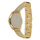  Shop Authentic Guess Tri Glitz Quartz Diamonds Gold Dial Gold Mesh Bracelet Watch For Women - W1142L2 - Luxxuri