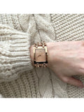  Shop Authentic Guess Mod Heavy Metal Rose Gold Dial Rose Gold Steel Strap Watch For Women - W1117L3 - Luxxuri
