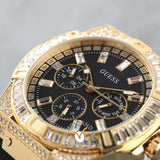  Shop Authentic Guess Zeus Chronograph Diamonds Black Dial Black Silicone Strap Watch For Men - GW0208G2 - Luxxuri