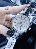  Shop Authentic Guess Exec Quartz Silver Dial Silver Steel Strap Watch for Men - W0075G3 - Luxxuri