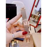  Shop Authentic Guess Nouveau Diamonds Rose Gold Dial Rose Gold Mesh Bracelet Watch for Women - W0127L3 - Luxxuri