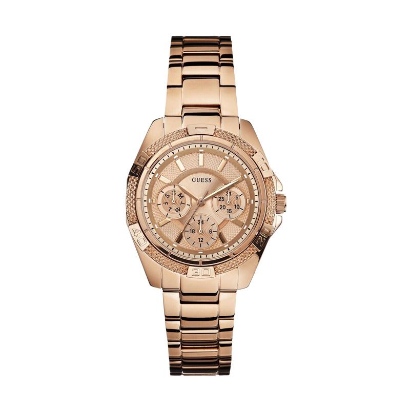  Shop Authentic Guess Phantom Mini Rose Gold Dial Rose Gold Steel Strap Watch for Women - W0235L3 - Luxxuri