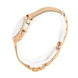  Shop Authentic Guess Chelsea Mother of Pearl White Dial Rose Gold Mesh Strap Watch For Women - W0647L2 - Luxxuri