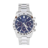  Shop Authentic Guess Altitude Chronograph Blue Dial Silver Steel Strap Watch for Men - GW0329G1 - Luxxuri