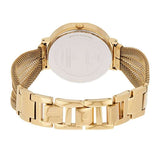  Shop Authentic Guess Chiffon Gold Dial Gold Mesh Bracelet Watch For Women - W1083L2 - Luxxuri