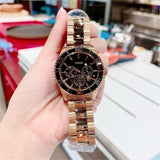  Shop Authentic Guess Chaser Chronograph Black Dial Gold Steel Strap Watch for Men - W0170G2 - Luxxuri