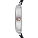  Shop Authentic Emporio Armani Kappa White Mother of Pearl Dial Black Leather Strap Watch For Women - AR2509 - Luxxuri