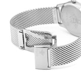  Shop Authentic Gucci G-Timeless Mother of Pearl Dial Silver Mesh Bracelet Watch For Women - YA1264040 - Luxxuri