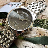  Shop Authentic Tissot T Classic T One Automatic Grey Dial Silver Steel Strap Watch For Men - T038.430.11.067.00 - Luxxuri