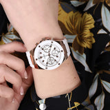  Shop Authentic Guess Athena White Dial White Rubber Strap Watch For Women - GW0030L3 - Luxxuri