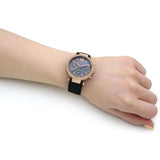  Shop Authentic Guess Solstice Diamonds Black Mother of Pearl Dial Black Rubber Strap Watch for Women - GW0113L2 - Luxxuri