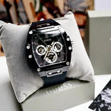  Shop Authentic Guess Phoenix Multifunction Black Dial Black Rubber Strap Watch for Men - GW0203G3 - Luxxuri