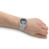 Shop Authentic Guess Continental Black Dial Silver Steel Strap Watch for Men - GW0260G1 - Luxxuri