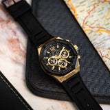  Shop Authentic Guess Momentum Black Dial Black Rubber Strap Watch for Men - GW0263G1 - Luxxuri