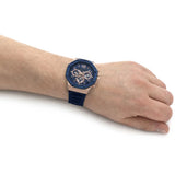  Shop Authentic Guess Momentum Chronograph Blue Dial Blue Rubber Strap Watch for Men - GW0263G2 - Luxxuri