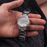  Shop Authentic Michael Kors Camille Multifunction Crystals Silver Dial Silver Steel Strap Watch for Women - MK6957 - Luxxuri