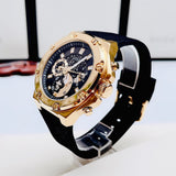  Shop Authentic Guess Third Gear Analog Blue Dial Blue Rubber Strap Watch for Men - GW0334G3 - Luxxuri