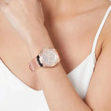  Shop Authentic Guess Athena Rose Gold Dial Rose Gold Rubber Strap Watch for Women - GW0409L3 - Luxxuri