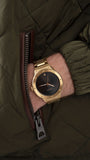  Shop Authentic Guess Scope Quartz Black Dial Gold Steel Strap Watch for Men - GW0427G2 - Luxxuri