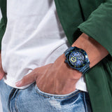  Shop Authentic Guess Axle Multifunction Navy Blue Dial Blue Steel Strap Watch For Men - GW0488G4 - Luxxuri