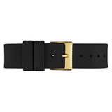  Shop Authentic Guess Queen Quartz Gold Dial Black Silicone Strap Watch For Women - GW0536L3 - Luxxuri