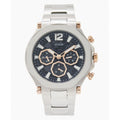  Shop Authentic Guess Edge Chronograph Black Dial Silver Steel Strap Watch For Men - GW0539G1 - Luxxuri
