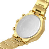  Shop Authentic Guess Edge Chronograph Black Dial Gold Steel Strap Watch For Men - GW0539G2 - Luxxuri