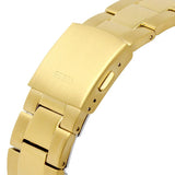  Shop Authentic Guess Edge Chronograph Black Dial Gold Steel Strap Watch For Men - GW0539G2 - Luxxuri