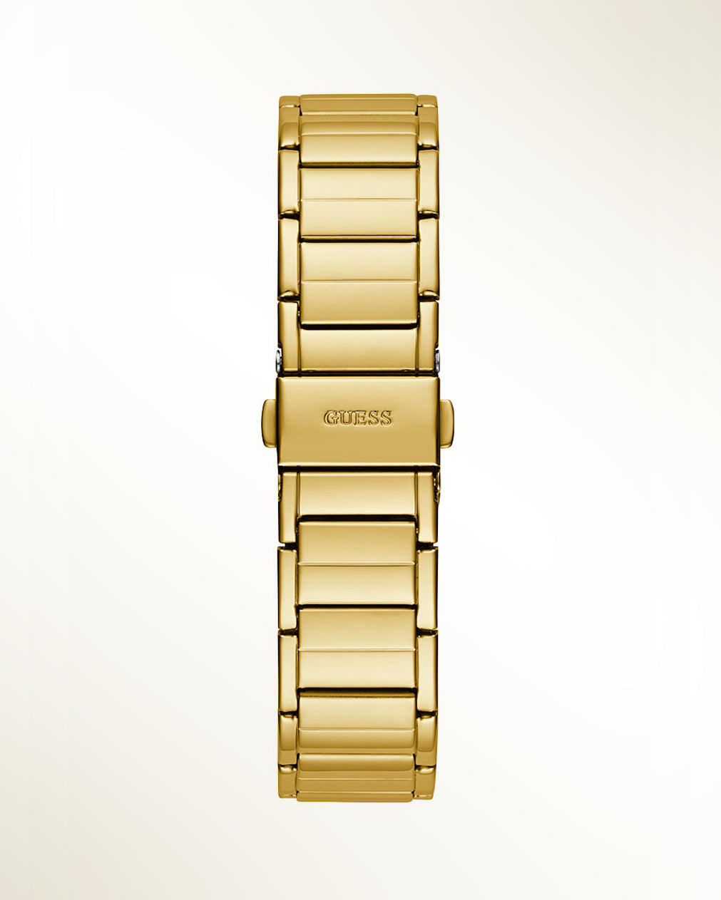  Shop Authentic Guess Fusion Chronograph Gold Dial Gold Steel Strap Watch for Women - GW0552L2 - Luxxuri