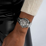  Shop Authentic Guess Allara Quartz Silver Dial Silver Steel Strap Watch For Women - GW0604L1 - Luxxuri