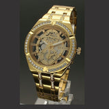  Shop Authentic Guess Allara Quartz Gold Dial Gold Steel Strap Watch For Women - GW0604L2 - Luxxuri