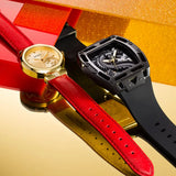  Shop Authentic Guess Legend Analog Black Dial Black Rubber Strap Watch For Men - GW0648G1 - Luxxuri