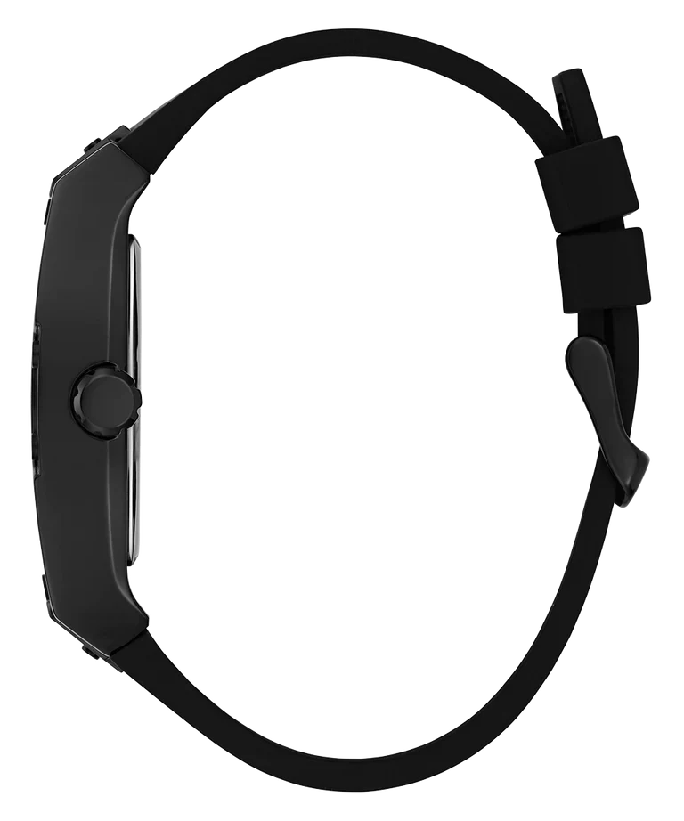  Shop Authentic Guess Legend Analog Black Dial Black Rubber Strap Watch For Men - GW0648G1 - Luxxuri