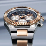  Shop Authentic Guess Equity Multifunction Black Dial Two Tone Steel Strap Watch For Men - GW0703G4 - Luxxuri