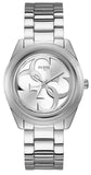  Shop Authentic Guess G-Twist Silver Dial Silver Steel Strap Watch for Women - W1082L1 - Luxxuri