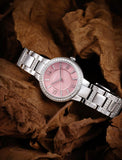  Shop Authentic Fossil Virginia Pink Dial Silver Steel Strap Watch for Women - ES3504 - Luxxuri