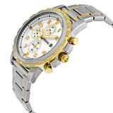  Shop Authentic Fossil Dean Chronograph White Dial Silver Steel Strap Watch for Men - FS4795 - Luxxuri