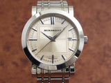  Shop Authentic Burberry Heritage Collection Rose Gold Dial Silver Steel Strap Watch for Men - BU1352 - Luxxuri