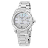  Shop Authentic Gucci Dive Diamonds Mother of Pearl Dial Silver Steel Strap Watch For Women - YA136406 - Luxxuri