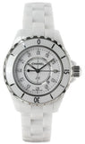  Shop Authentic Chanel J12 Diamonds Ceramic White Dial White Steel Strap Watch for Women - J12 H1628 - Luxxuri