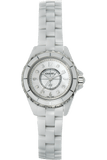  Shop Authentic Chanel J12 Diamonds Quartz Mother of Pearl White Dial White Steel Strap Watch for Women - J12 H2570 - Luxxuri