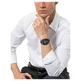  Shop Authentic Fossil Machine Chronograph Black Dial Two Tone Steel Strap Watch for Men - FS5164 - Luxxuri