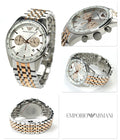  Shop Authentic Emporio Armani Sportivo Chronograph Silver Dial Two Tone Steel Strap Watch For Men - AR5999 - Luxxuri