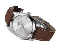  Shop Authentic Tissot Gentleman Silver Dial Brown Leather Strap Watch For Men - T127.410.16.031.00 - Luxxuri