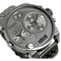  Shop Authentic Diesel Mr Daddy 1.0 Gray Dial Gray Stainless Steel Watch For Men - DZ7247 - Luxxuri