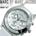  Shop Authentic Marc Jacobs Blade White Dial White Leather Strap Watch for Women - MBM1187 - Luxxuri