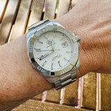  Shop Authentic Tag Heuer Aquaracer White Dial Watch for Men - WAY2111.BA0928 - Luxxuri