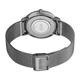  Shop Authentic Hugo Boss Horizon Blue Dial Black Mesh Bracelet Watch for Men - 1513734 - Luxxuri
